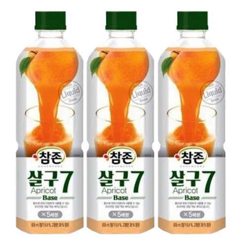 참존 살구7 베이스 835ml