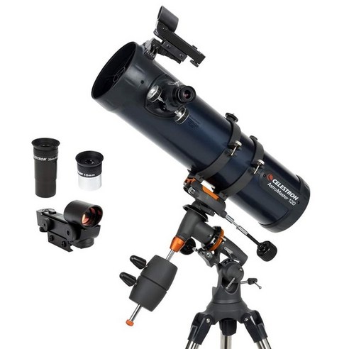 Celestron 전문 AstroMaster 130EQ 130mm F/5 뉴턴 반사경 천체 망원경 CG-3 수동 적도 마운트, 01 130eq