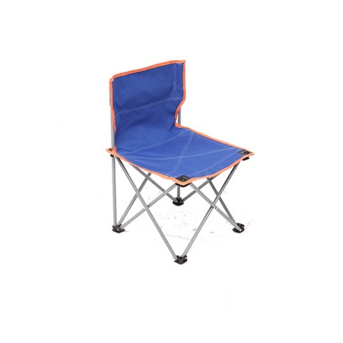 야외 접이식 테이블과 의자 3 피스 세트 5 피스 야외 편리한 접이식 식탁과 의자, 파란색 단일 의자