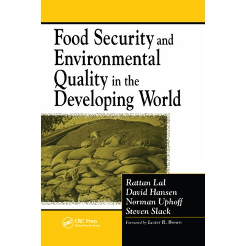 (영문도서) Food Security and Environmental Quality in the Developing World Paperback, CRC Press, English, 9780367578589