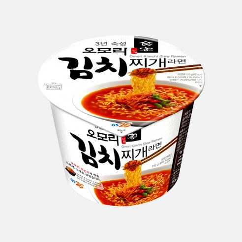 팔도 오모리 김치찌개라면 큰컵, 짜릿한 한 끼의 매력 오모리김치찌개