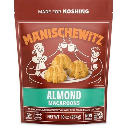 마니셰비츠 아몬드 마카롱, 10온스 | 코코넛 마카롱 | 재 Manischewitz Almond Macaroons, 10 oz | Coconut Macaroons | Reseala
