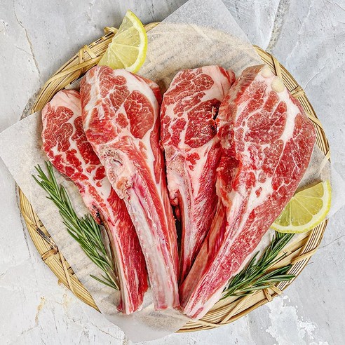 베스트밀 호주산 양갈비 숄더랙 1kg (500g X 2입) 2개 세트, 개별포장 베스트밀 호주산 양갈비 숄더랙 1kg (500g X 2입) 2개 세트, 개별포장