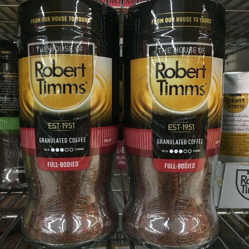 Robert Timms Premium Full-bodied Coffee 로버트 팀스 프리미엄 풀바디 커피 200gx2병, 1개, 200g, 2개 royalberetbrownhat Best Top5