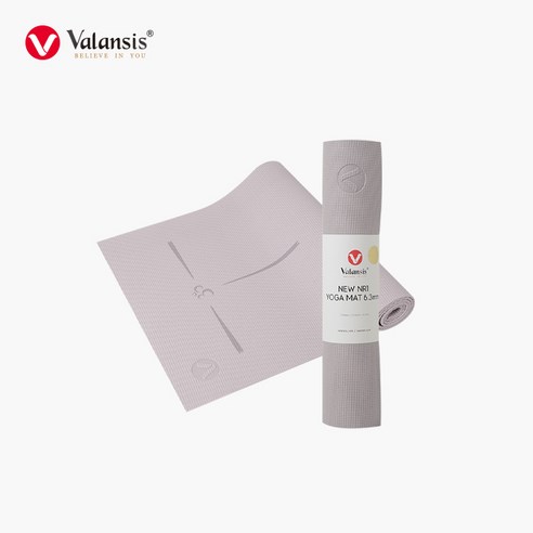 밸런시스 NEW NR1 요가매트, 퍼플그레이, 1개
