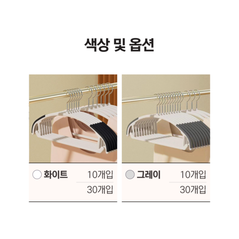 옷장 속 혁명, 한평한뼘 어깨뿔방지 논슬립 옷걸이로 옷 관리의 새로운 기준을 세우다