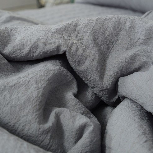 시원하고 편안한 여름 수면을 위한 달라붙지 않는 쉬폰린넨 시어서커 여름이불