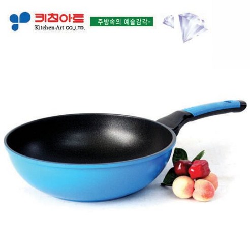 키친아트 스마트 투캡 다이아몬드코팅 궁중팬26CM, 없음, 1개