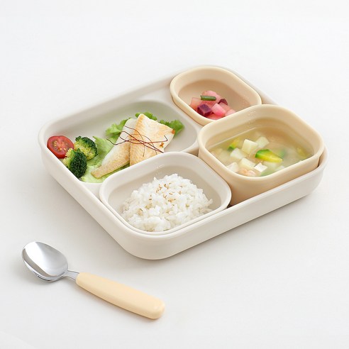 강력한 흡착력으로 유아의 엉망을 덜어주는 혁신적인 유아 실리콘 흡착식판