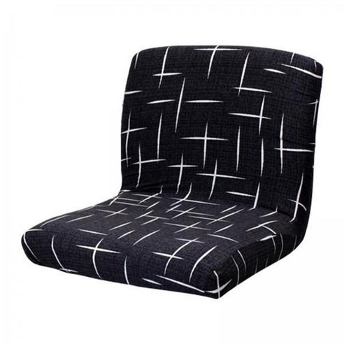 3xElastic Stool Chair Slipcover Polyester 이동식 짧은 등받이 의자 커버 스타일 3, 폴리 에스터