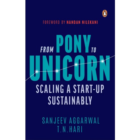 (영문도서) From Pony to Unicorn: Scaling a Start-Up Sustainably Hardcover, India Portfolio, English, 9780670094448