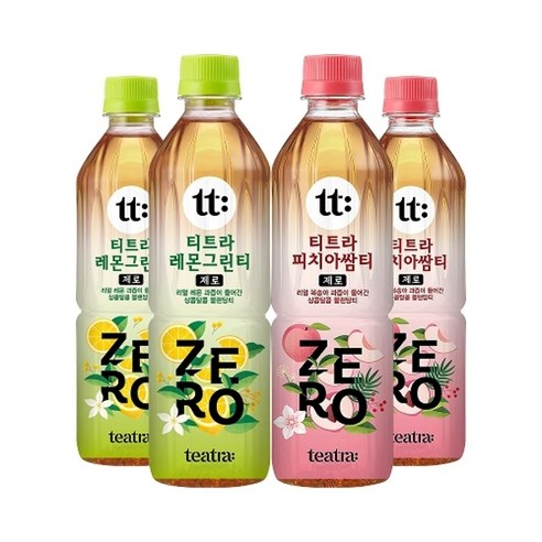 티트라 레몬그린티, 24개, 500ml