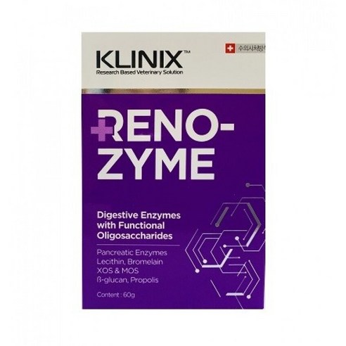 클리닉스 레노자임 (RENO ZYME) 복합소화효소제 60g