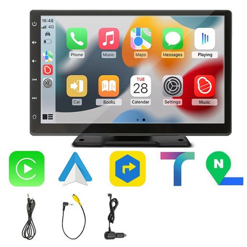 스마트 드라이빙의 새로운 지평을 열다: 9인치 휴대용 카플레이 & 안드로이드 오토 모니터 탐구 안드로이드네비게이션