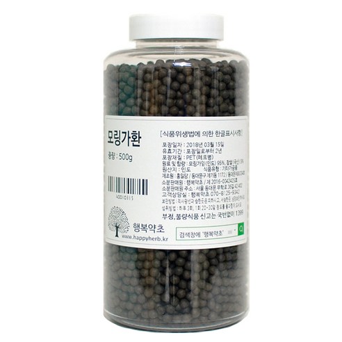 행복약초 인도산 모링가환, 5개, 500g
