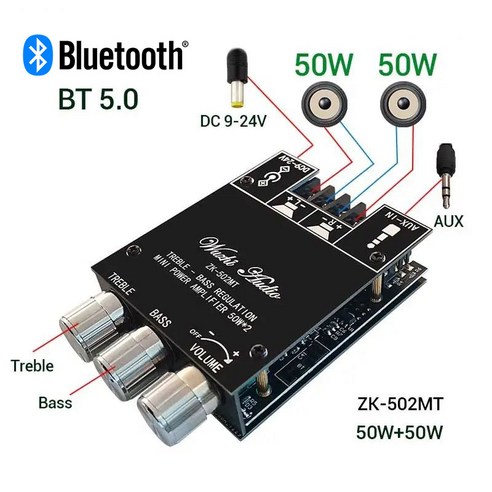 잠자던 스피커, 블루투스 DIY 앰프로 깨어나다!