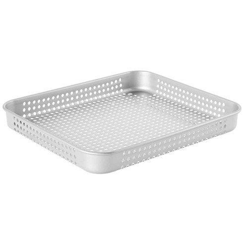 쿠진아트 Cuisinart 논스틱 에어프라이어 바구니 TOA-60 TOA-65 ANS-TOA2528과 호환 실버, Baking Pan