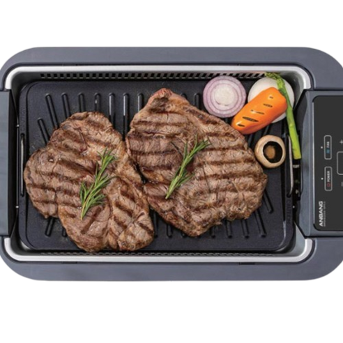 연기 걱정 없이 즐기는 맛있는 홈파티, 연기잡는 안방 그릴 파워 AB907FCO!