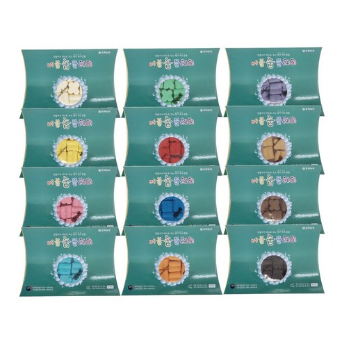 [꼬메빔보] #비누클레이 향기 버블솝플레이 50g(12색) - 비누클레이 | 쿠팡