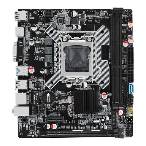 데스크탑 B75 컴퓨터 마더 보드 1155 핀 데스크탑 DDR3 메모리 최대 지원 32G 듀얼 채널에 적합, 보여진 바와 같이, 하나