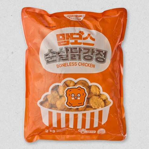 맘모스 순살닭강정 2kg, 1개