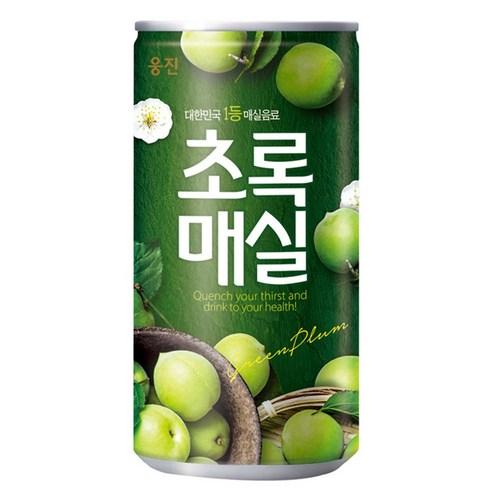 초록매실180ml, 60개, 180ml