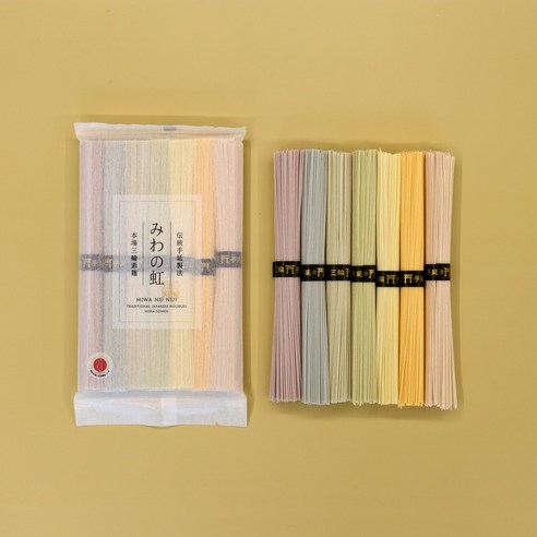 미와 무지개 수연소면, 350g, 4개