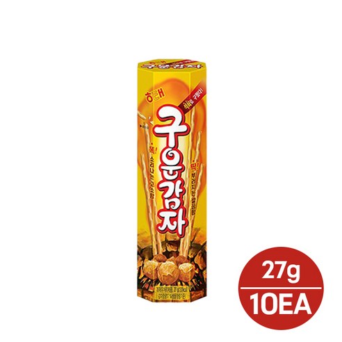 해태 구운감자 과자 27g 10EA/감자맛스틱/담백하고 고소한맛/무료배송