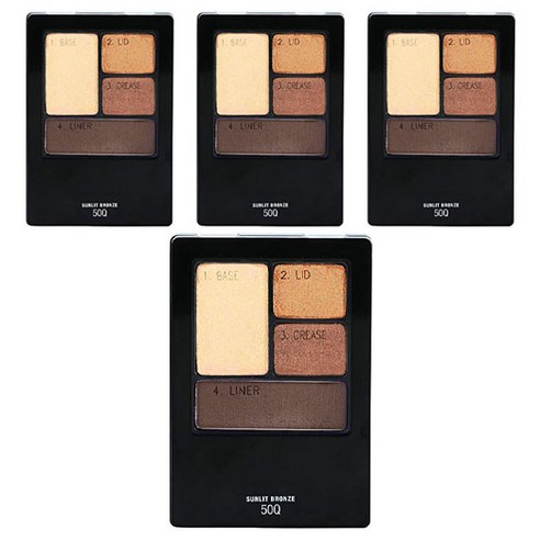 메이블린 엑스퍼트 웨어 아이섀도우 쿼드 4.8g, Sunlit Bronze, 4개