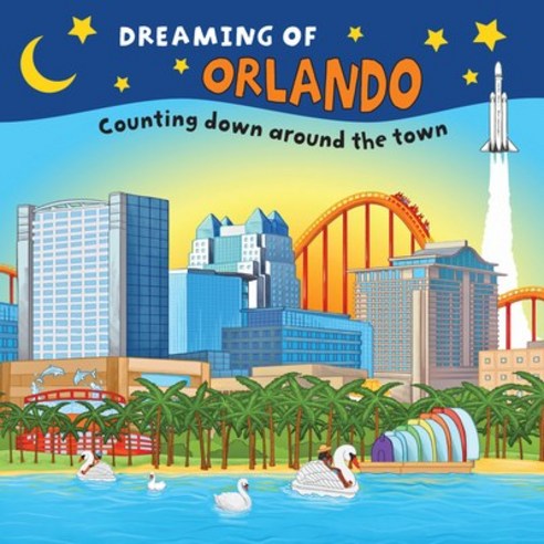 (영문도서) Dreaming of Orlando: Counting Down Around the Town Board Books, Commonwealth Editions