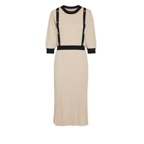 제이제이 지고트 라인배색 니트원피스GM5R1OP57