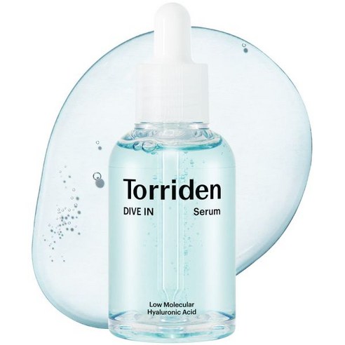 TORRIDEN 다이브인 저분자 히알루론산 세럼 50ml 및 무료 샘플 2개 - 모든 피부 타입을 위한 한국 안티에이징 히알루론산 스킨 케어 | 클린 앤 비건 뷰티 | 알코올 및, 2) 100 ml (1er 팩)