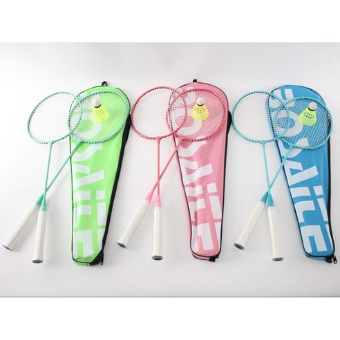 BOSAICE 배드민턴 라켓 2개 + 셔틀콕 3개 + 가방 세트, 13,900원, 그린PRO 라켓 2개 + 셔틀콕 3개 포함 가벼운배드민턴라켓 BOSAICE 배드민턴 라켓 2개 + 셔틀콕 3개 + 가방 세트, 13,900원, 그린PRO 라켓 2개 + 셔틀콕 3개 포함 가벼운배드민턴라켓