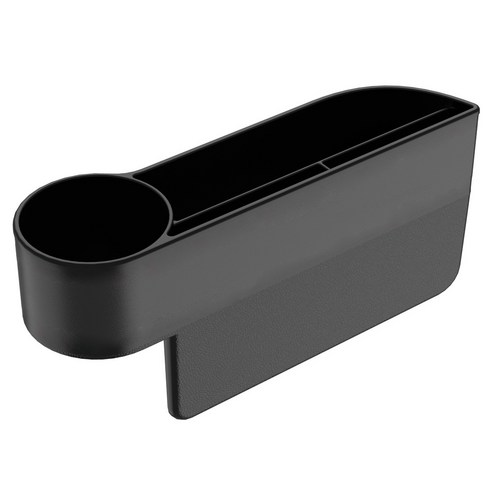 자동차 수납함 의자 틈새 차좌리 틈새 저장함 차내 다기능 중간 잡동사니 보관함, 블랙 조수석 카트리지