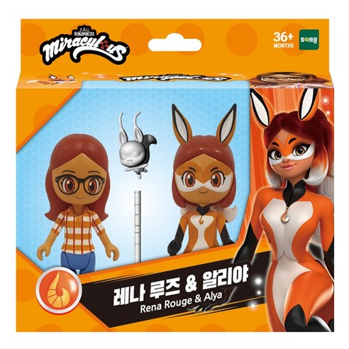 위드림 레이디버그 피규어 레나루즈&알리야, 1개