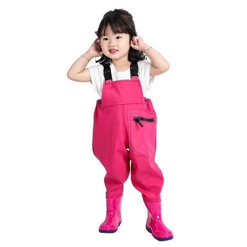 아동 어린이 가슴장화 갯벌 체험 멜빵 웨이더 방수, 상세 페이지 참고