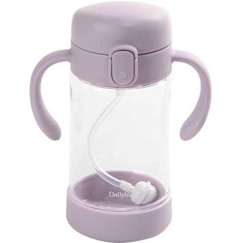 데일리라이크 봉봉 빨대컵 ver 2, 02 라벤더, 1개, 300ml