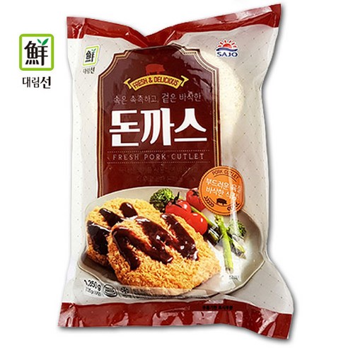 대림 돈까스 1.35kg, 5개