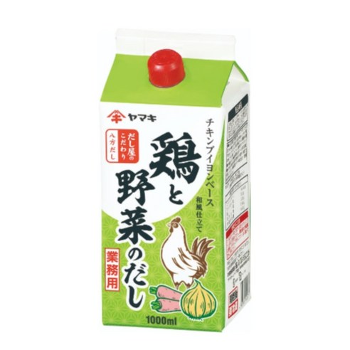 야마끼 야채 치킨스톡, 1L, 1개
