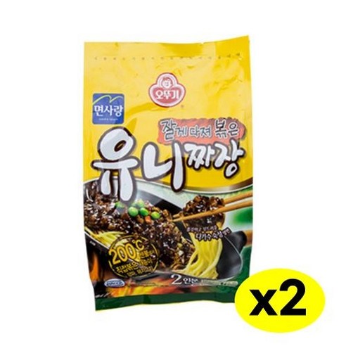 오뚜기 잘게다져볶은 유니짜장 610g(305gX2인분)/즉석식품/간편식/짜장 식품 > 가공/즉석식품 즉석밥/간편조리 카레/짜장/덮밥 즉석카레, 610g, 2세트