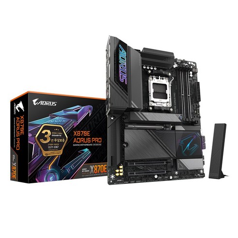 GIGABYTE X870E AORUS PRO: 미래를 담는 혁신의 마더보드 x870e