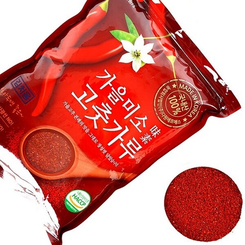 가을미소 23년 햇 국내산 고춧가루(김치용) 1kg, 1개