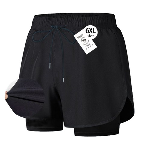 더블 엑티비티 반바지 빅사이즈 수영복 런닝 헬스 50inch까지 공용 남여 비치 스포츠 운동복 바지 바캉스