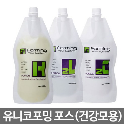 [모나리자] 건강한 모 케어를 위한 유니코 포밍 포스 H 액상타입 샴푸 3병세트 800ml×3개 아모스매직약
