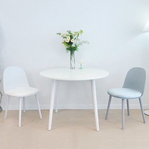 [카미코코] LPM 4컬러 원형 800X800 테이블, 올네추럴