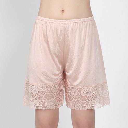 엘라운지 국산 인견 5부레이스속바지 2종 M-2XL