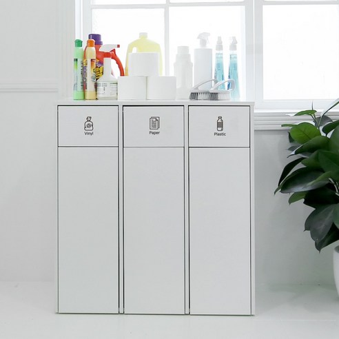 깔끔하고 실용적인 분리수거 솔루션