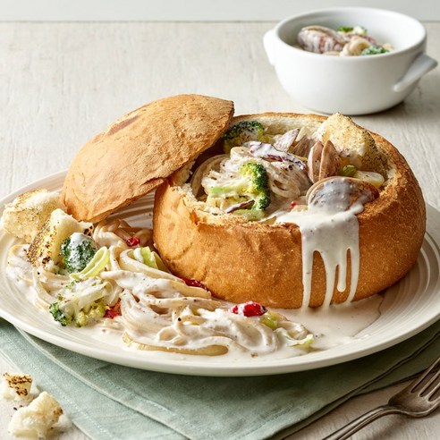 맛있는 요리와 편리함을 兼備한 애슐리의 봉골레 크림 빠네와 안동 찜닭 세트