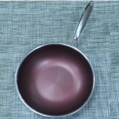 이연복셰프의 인덕션 궁중팬 28CM 가정용 볶음팬 스텐 통3중 불소수지 깊은 프라이팬, 1개
