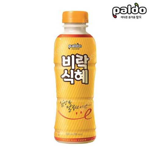 팔도 비락식혜 500ml X 12PET (1박스) 패트 전통음료 식혜, 0g, 12개